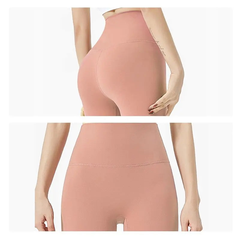 Nice Gift For Her! Women's Seamless High Waist Butt Lift Workout Shorts spiyle