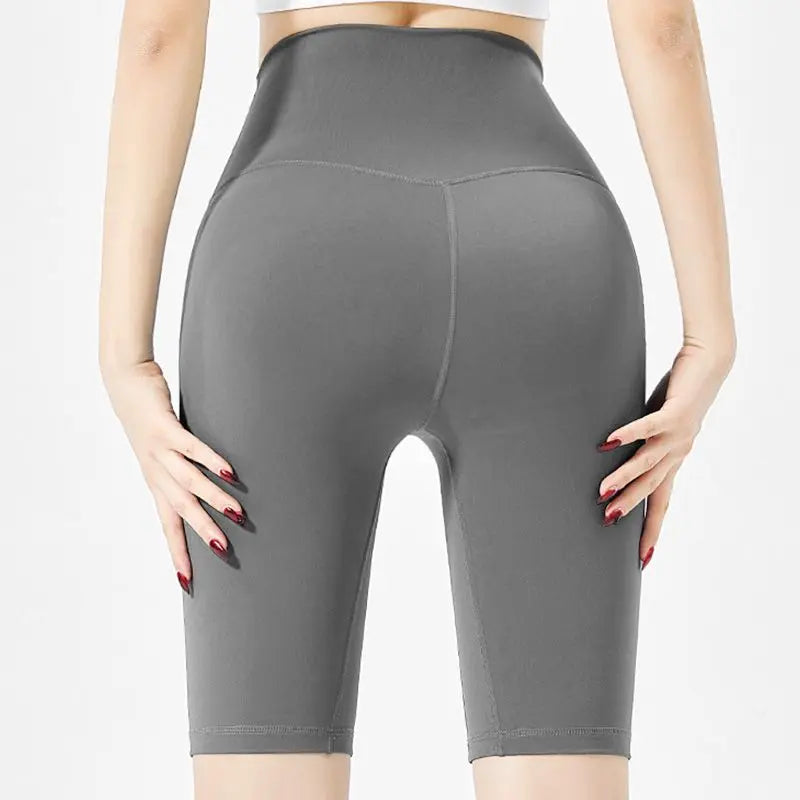 Nice Gift For Her! Women's Seamless High Waist Butt Lift Workout Shorts spiyle