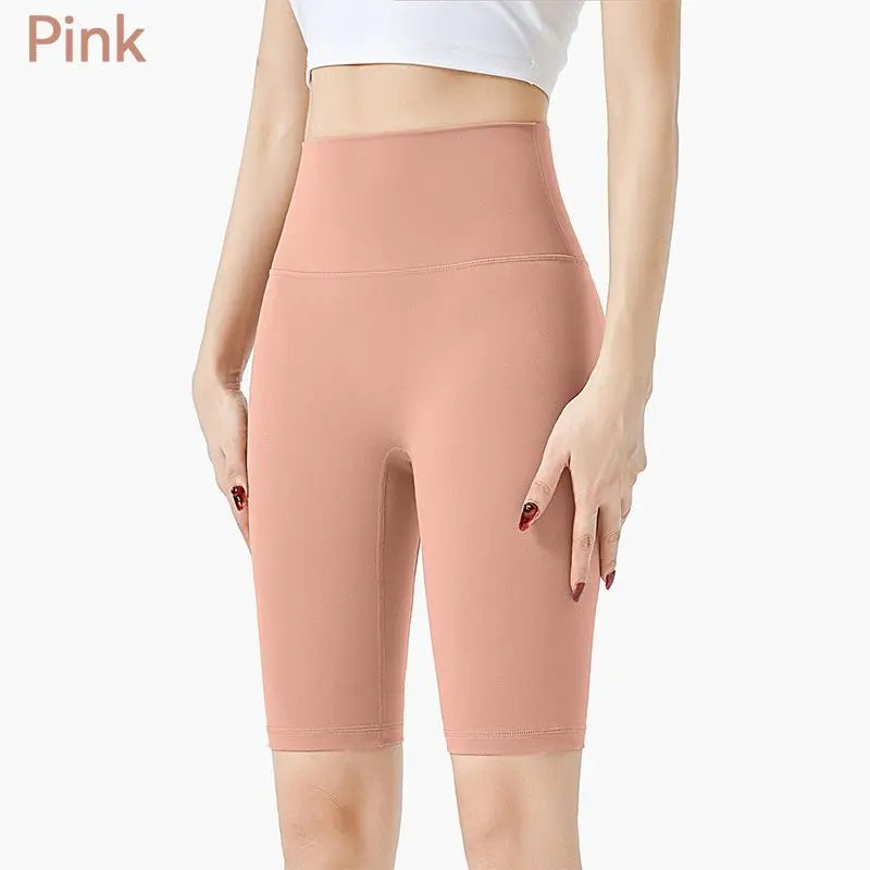 Nice Gift For Her! Women's Seamless High Waist Butt Lift Workout Shorts spiyle