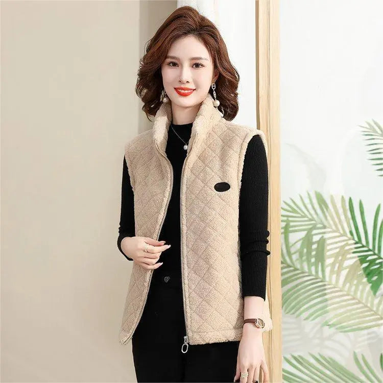 🔥Hot Sale $32.99🔥Zip Up Vest Sleeveless Warm Jacket Coat - Ideal Gift(45%OFF) spiyle