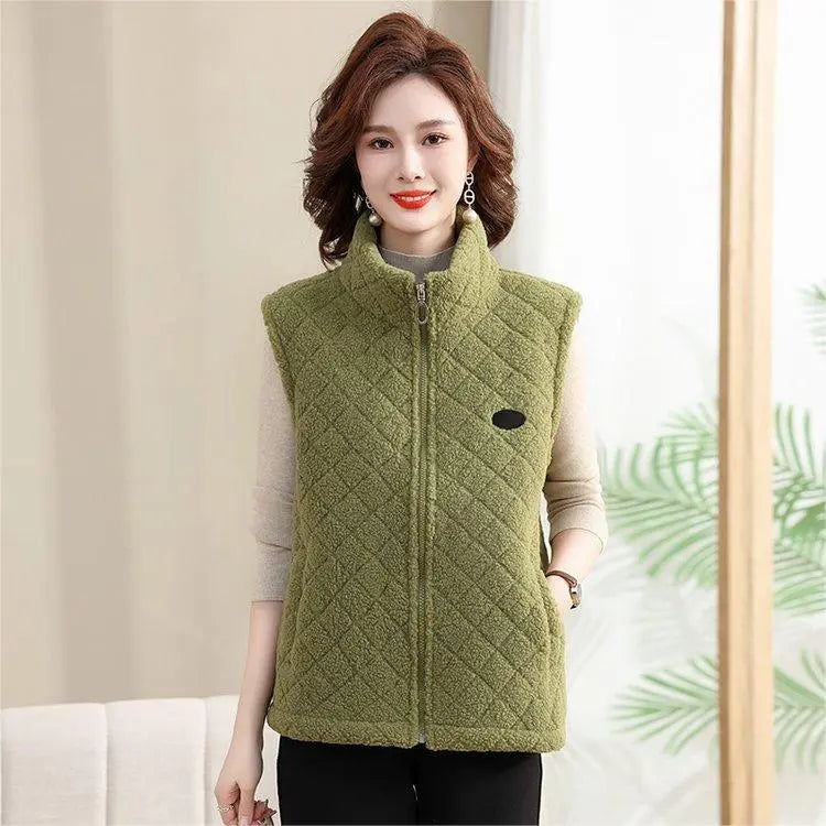 🔥Hot Sale $32.99🔥Zip Up Vest Sleeveless Warm Jacket Coat - Ideal Gift(45%OFF) spiyle