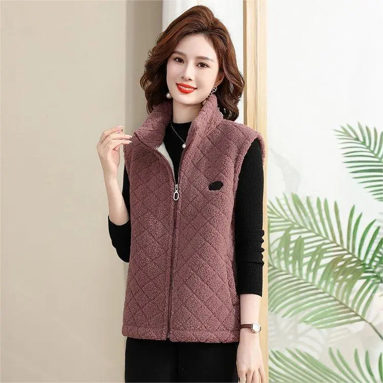 🔥Hot Sale $32.99🔥Zip Up Vest Sleeveless Warm Jacket Coat - Ideal Gift(45%OFF) spiyle