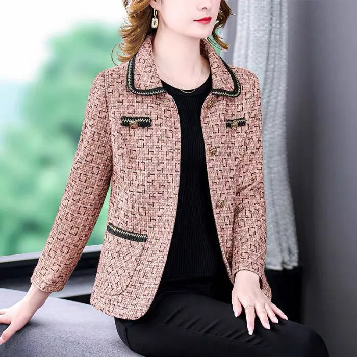 🔥Hot Sale $33.99🔥Women's Elegant Button-Down Vintage Jacket🎁（43%OFF) spiyle