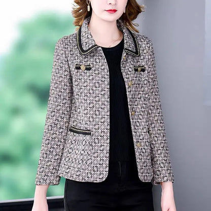 🔥Hot Sale $33.99🔥Women's Elegant Button-Down Vintage Jacket🎁（43%OFF) spiyle