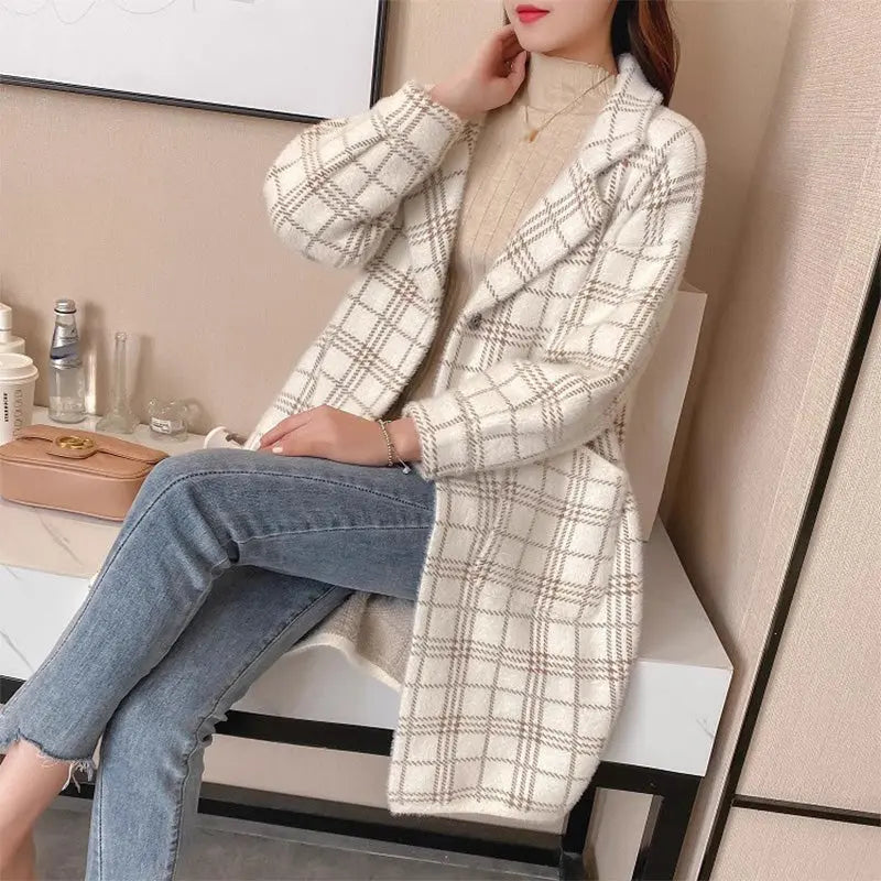 🔥Hot Sale $35.99🔥[Winter Gift] Faux Woolen Mid Length Coat（40%OFF) spiyle