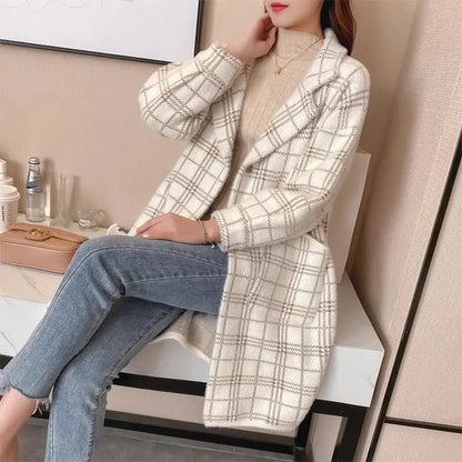 🔥Hot Sale $35.99🔥[Winter Gift] Faux Woolen Mid Length Coat（40%OFF) spiyle