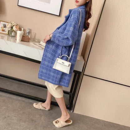 🔥Hot Sale $35.99🔥[Winter Gift] Faux Woolen Mid Length Coat（40%OFF) spiyle