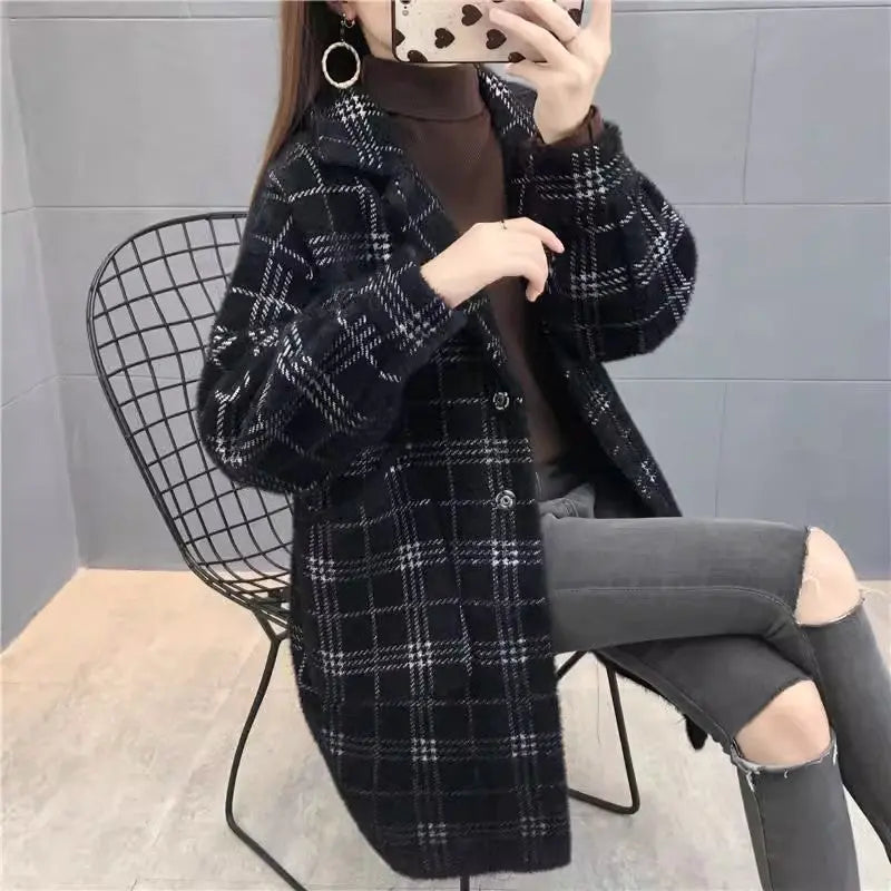 🔥Hot Sale $35.99🔥[Winter Gift] Faux Woolen Mid Length Coat（40%OFF) spiyle