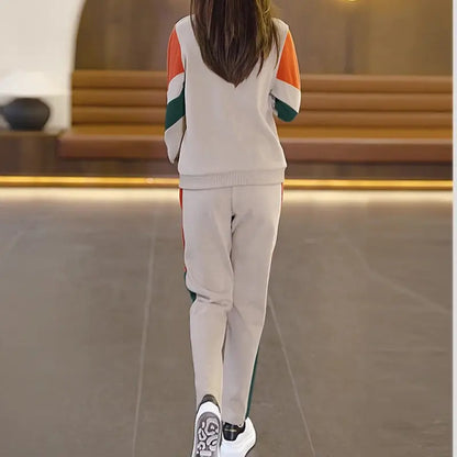🔥Hot Sale $39.99🔥[Women’s Gift] Women's 2 Piece Long Sleeve Sweatsuits Sets - Half Zip Sweatshirts & Sweatpants(42%OFF) spiyle