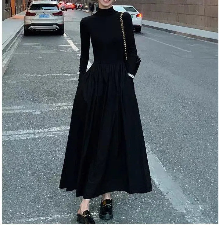 🔥Hot Sale29.99🔥[ideal gift] Women's Elegant Turtleneck Dress（40%OFF) spiyle