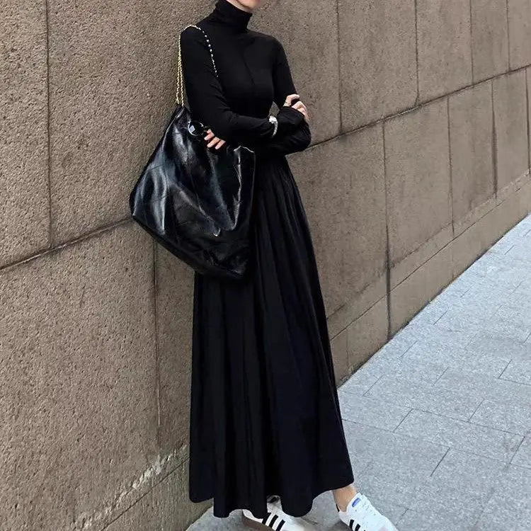 🔥Hot Sale29.99🔥[ideal gift] Women's Elegant Turtleneck Dress（40%OFF) spiyle