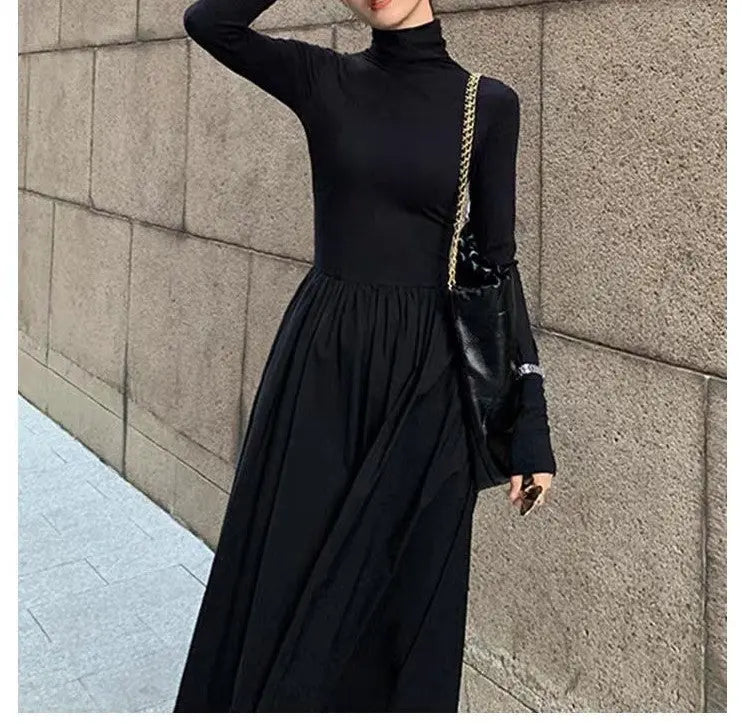 🔥Hot Sale29.99🔥[ideal gift] Women's Elegant Turtleneck Dress（40%OFF) spiyle