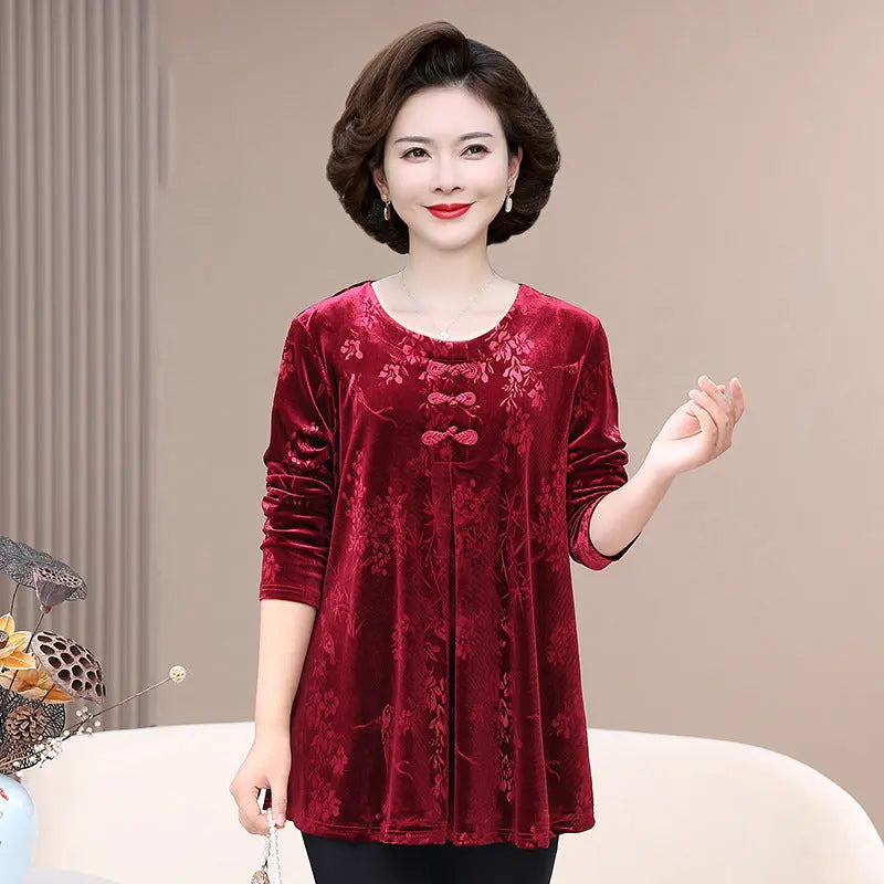 🎅🎄Hot Sale 29.99🎄🎅Women's Crew Neck Vintage Pullover(40%OFF) spiyle