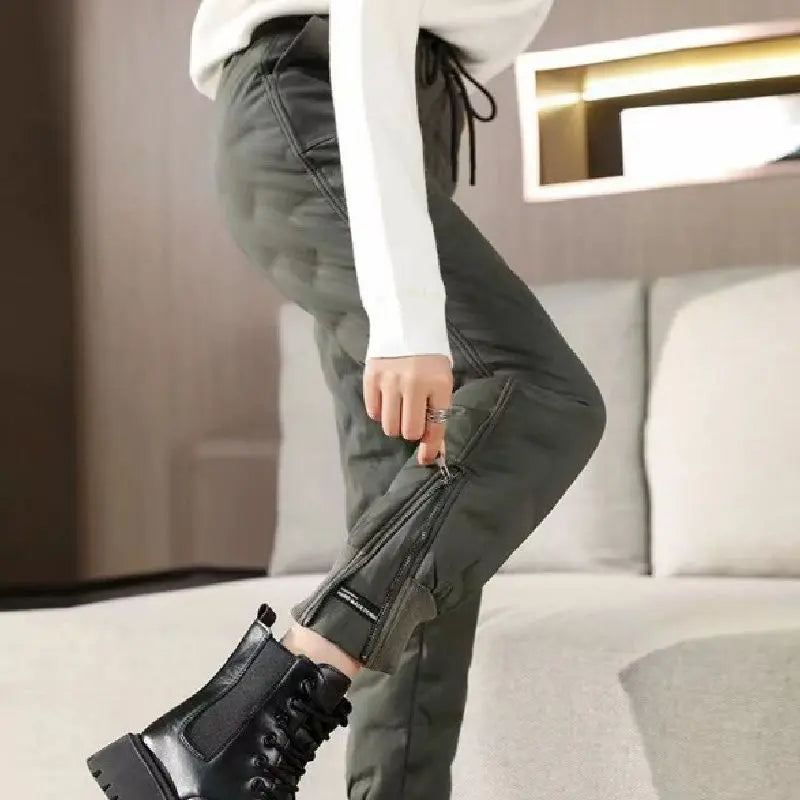 🔥Hot Sale35.99🔥Winter Gift! Women's Stylish Down Cotton Jogger Pants(40%OFF) spiyle