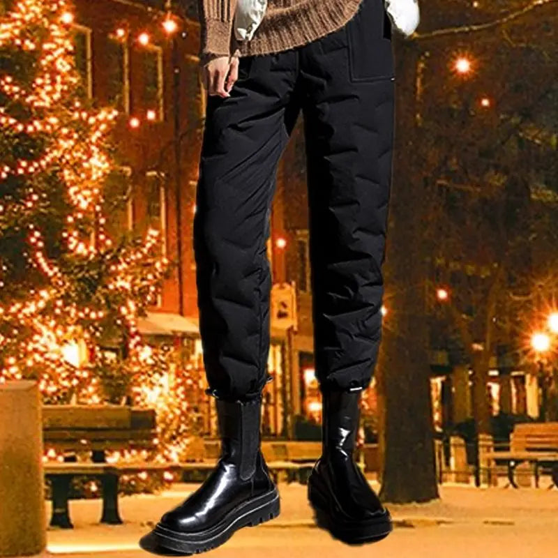 🔥Hot Sale35.99🔥Winter Gift! Women's Stylish Down Cotton Jogger Pants(40%OFF) spiyle