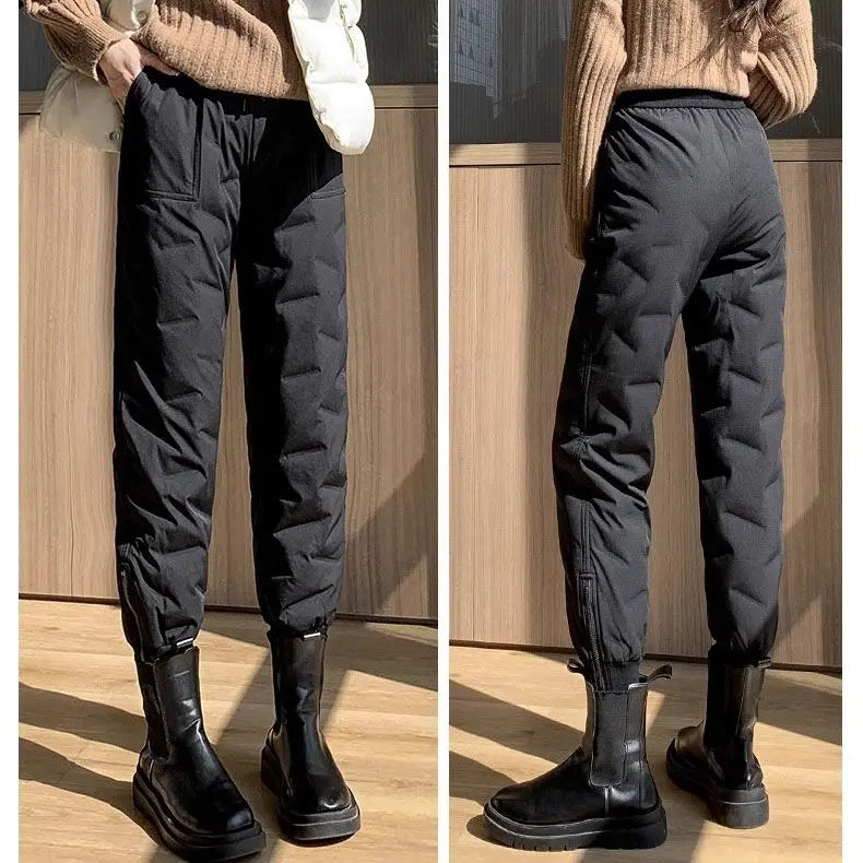 🔥Hot Sale35.99🔥Winter Gift! Women's Stylish Down Cotton Jogger Pants(40%OFF) spiyle