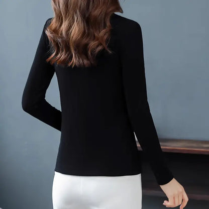🎄🔥HOT SALE 26.99 🔥✨[ideal gift] Women’s Elegant Turtleneck Bottoming Shirt(42%OFF) spiyle