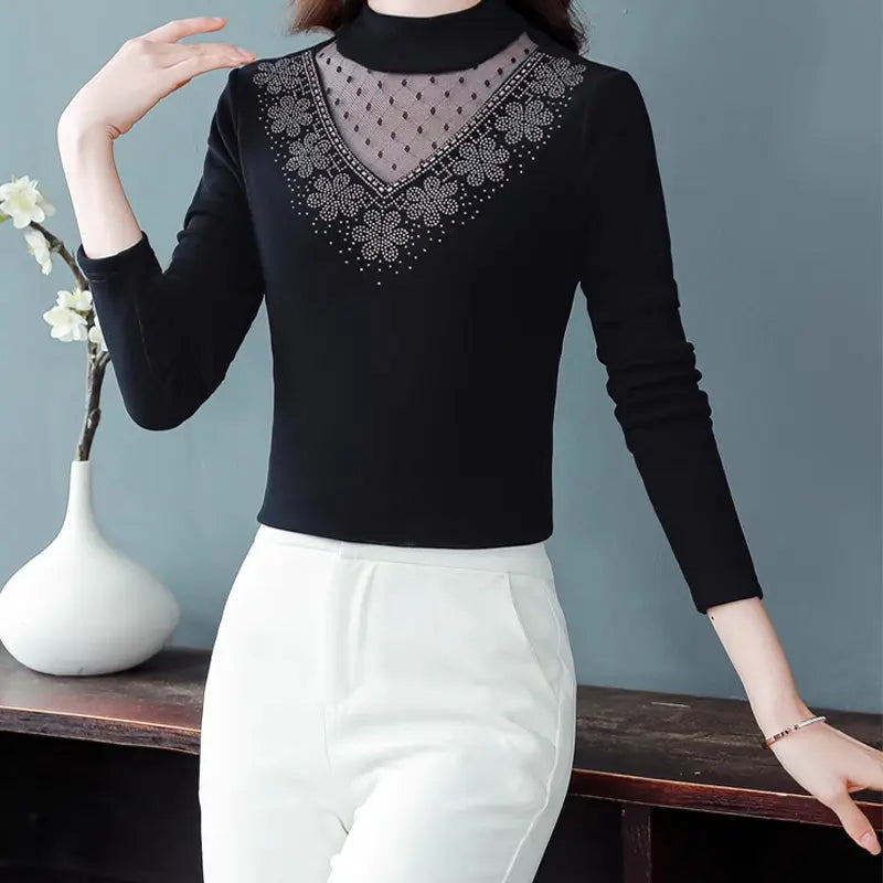 🎄🔥HOT SALE 26.99 🔥✨[ideal gift] Women’s Elegant Turtleneck Bottoming Shirt(42%OFF) spiyle