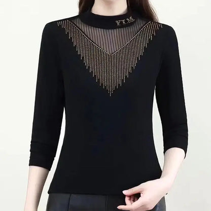 🎄🔥HOT SALE 26.99 🔥✨[ideal gift] Women’s Elegant Turtleneck Bottoming Shirt(42%OFF) spiyle