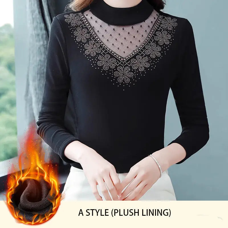 🎄🔥HOT SALE 26.99 🔥✨[ideal gift] Women’s Elegant Turtleneck Bottoming Shirt(42%OFF) spiyle