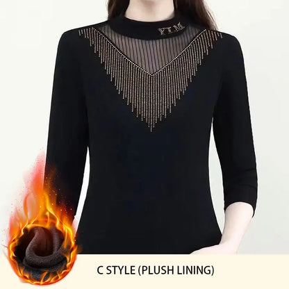 🎄🔥HOT SALE 26.99 🔥✨[ideal gift] Women’s Elegant Turtleneck Bottoming Shirt(42%OFF) spiyle