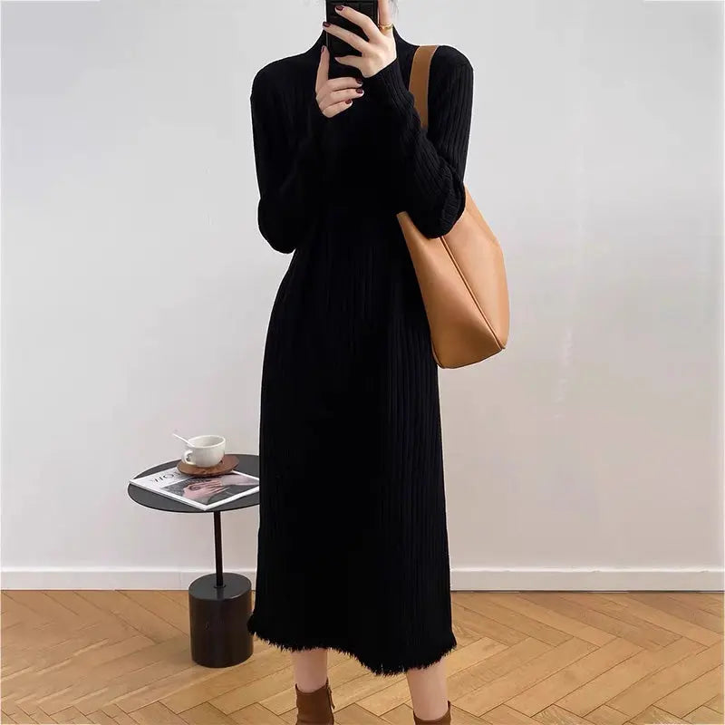 ✨🔥HOT SALE 36.99🔥🎄[Best Gift For Her] Women's Long Knitted Dress(40%OFF) spiyle