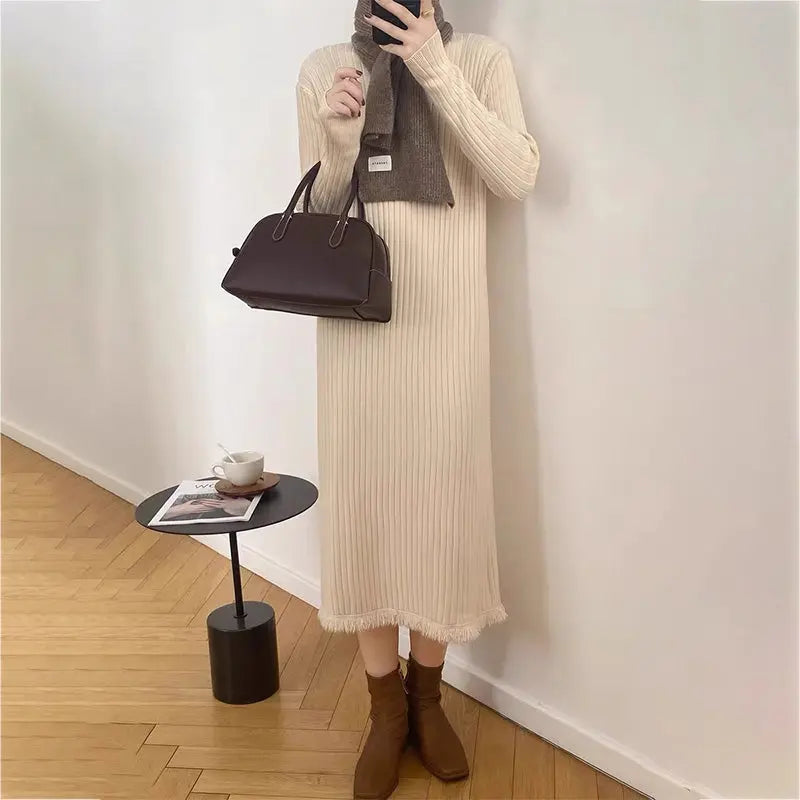 ✨🔥HOT SALE 36.99🔥🎄[Best Gift For Her] Women's Long Knitted Dress(40%OFF) spiyle