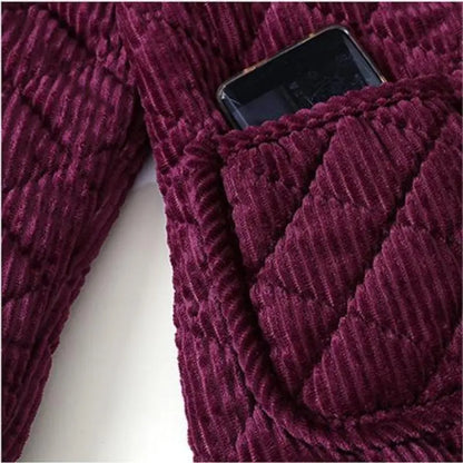 🔥HOT SALE 33.99🔥Mom's Gift - Winter Solid Color Warm Middle-Aged Women's Jacket(40%OFF) spiyle