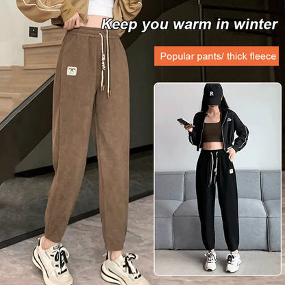 🔥✨HOT SALE 29.99🎄🎁Thickened Warm Drawstring Sweatpants(40%OFF) spiyle