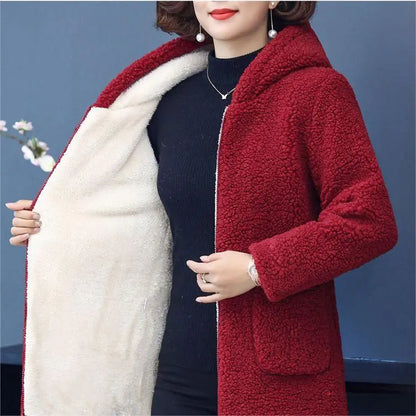 🔥HOT SALE 32.99🔥🎅Women's Hooded Padded Thickened Winter Jacket(42%OFF) spiyle