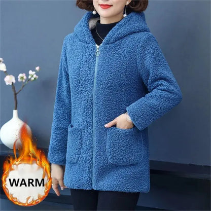 🔥HOT SALE 32.99🔥🎅Women's Hooded Padded Thickened Winter Jacket(42%OFF) spiyle