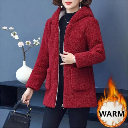 🔥HOT SALE 32.99🔥🎅Women's Hooded Padded Thickened Winter Jacket(42%OFF) spiyle