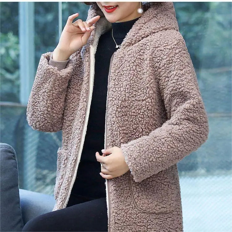 🔥HOT SALE 32.99🔥🎅Women's Hooded Padded Thickened Winter Jacket(42%OFF) spiyle