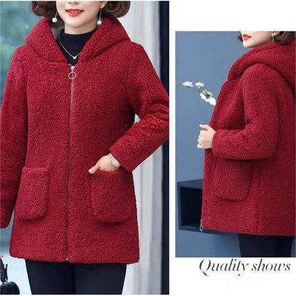 🔥HOT SALE 32.99🔥🎅Women's Hooded Padded Thickened Winter Jacket(42%OFF) spiyle