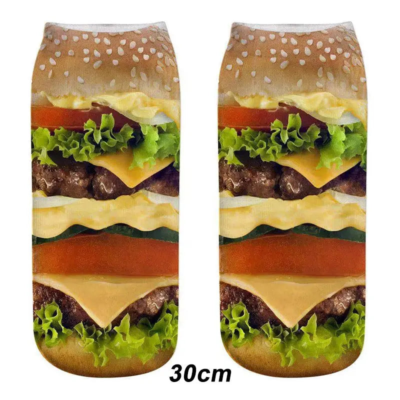 🔥🎅HOT SALE 9.99🔥🎁Trendy Manicure Print Socks --ideal gift spiyle