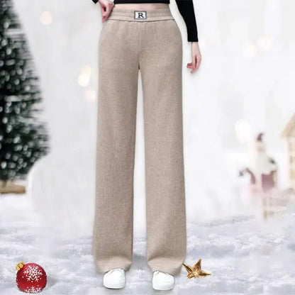 🔥HOT SALE 26.99🔥Great Gift! High-waist Slimming Casual Draped Straight-leg Pants(46%OFF) spiyle