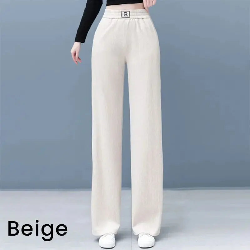 🔥HOT SALE 26.99🔥Great Gift! High-waist Slimming Casual Draped Straight-leg Pants(46%OFF) spiyle