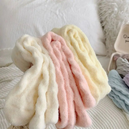 Soft Waxy Macaron Color Thermal Socks for Women - Great Gift spiyle
