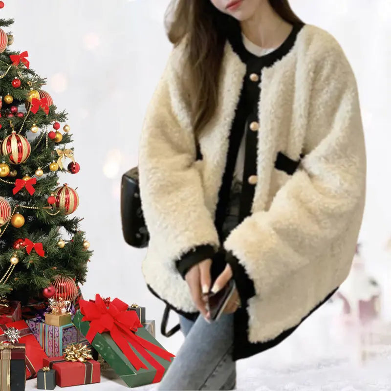 🔥HOT SALE 32.99🔥🎁Best Gift-Women's Winter Artificial Fleece Thickened Warm Coat(45%OFF) spiyle