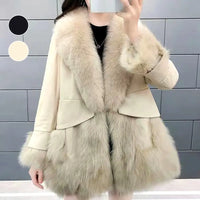 🔥HOT SALE🔥Gift Choice -Women's Mid-Length Faux Fur Coat(46%OFF) spiyle