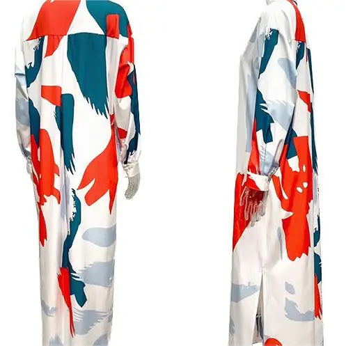 🔥HOT SALE 29.99 🔥Women's Casual Printed Loose Long Dress(40%OFF) spiyle