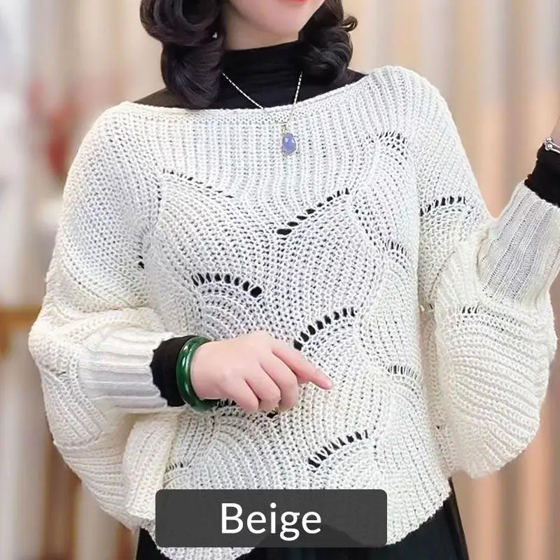 🔥HOT SALE 29.99🔥Great Gift! Lady's Bat Sleeve Knitting Shawl（40%OFF) spiyle