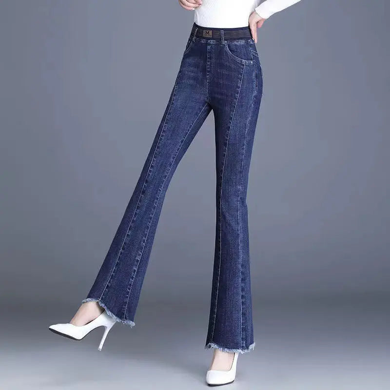 🔥HOT SALE🔥Gift Choice - High Waisted Stretch Elastic Jeans(38%OFF) spiyle