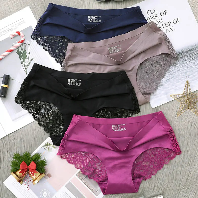 Lace Triangle Panties for Women [Best Gift for Her] spiyle