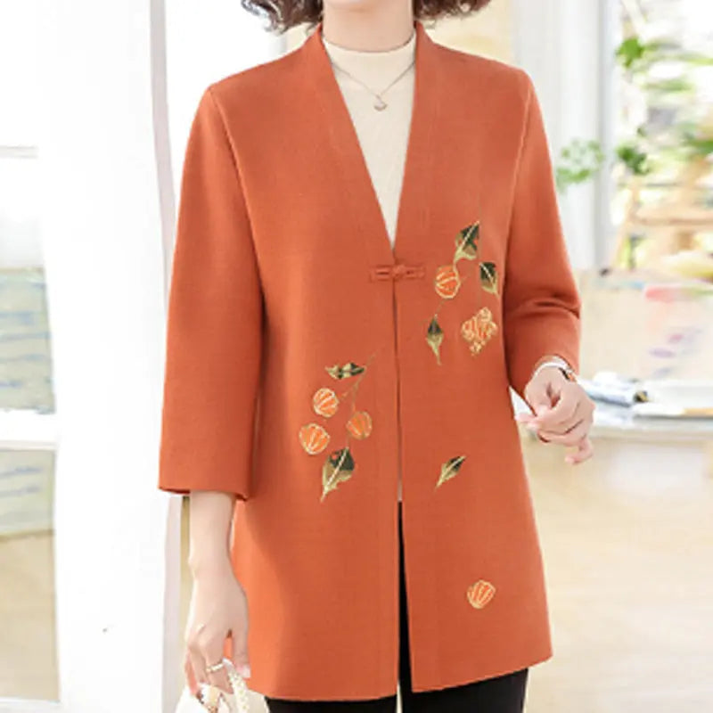 🔥HOT SALE 🔥Women's Mid-length Knit Cardigan Sweaters Coat(47%OFF) spiyle