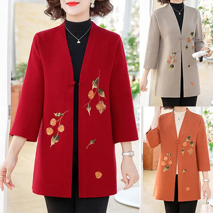 🔥HOT SALE 🔥Women's Mid-length Knit Cardigan Sweaters Coat(47%OFF) spiyle