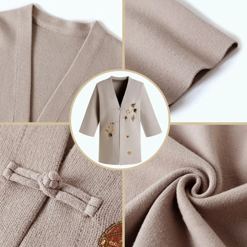🔥HOT SALE 🔥Women's Mid-length Knit Cardigan Sweaters Coat(47%OFF) spiyle