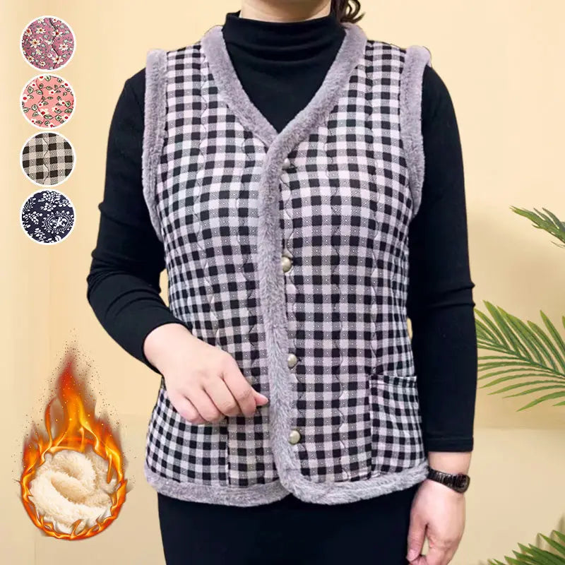 🔥HOT SALE 27.99🔥Gift Choice -Women's Padded Warm Soft Sleeveless Vest(40%OFF) spiyle