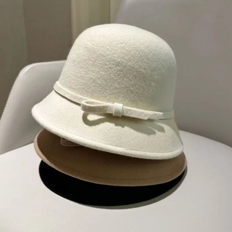 [best gift]Women’s Elegant Vintage tweed Cloche Hat spiyle