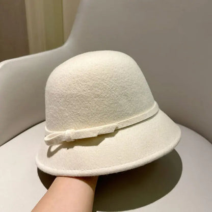 [best gift]Women’s Elegant Vintage tweed Cloche Hat spiyle
